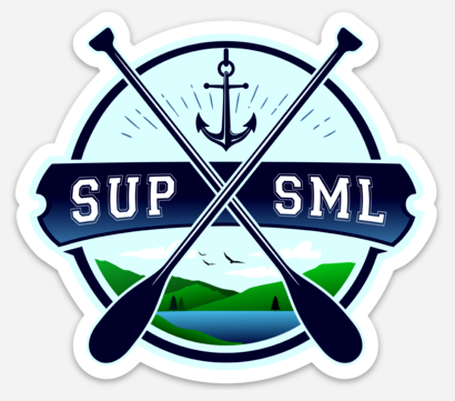 SUP SML Round Logo Sticker