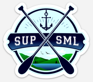 SUP SML Round Logo Sticker